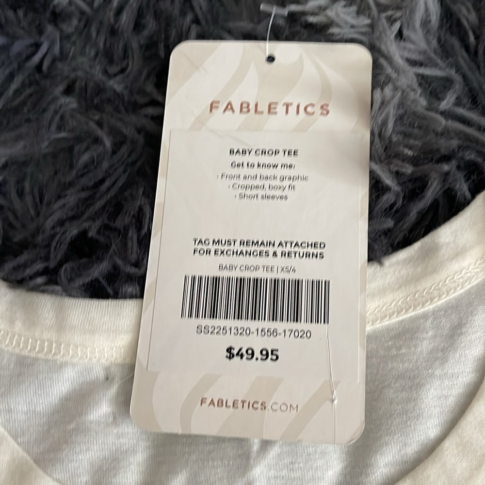 Fabletics Cropped Tee - Picture 5 of 9